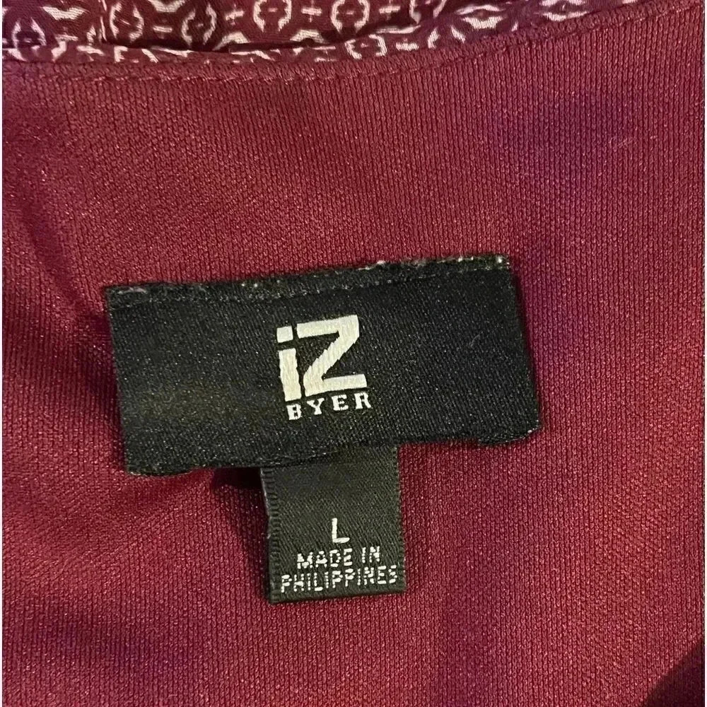 IZ Byer size L dress EUC - Picture 8 of 8